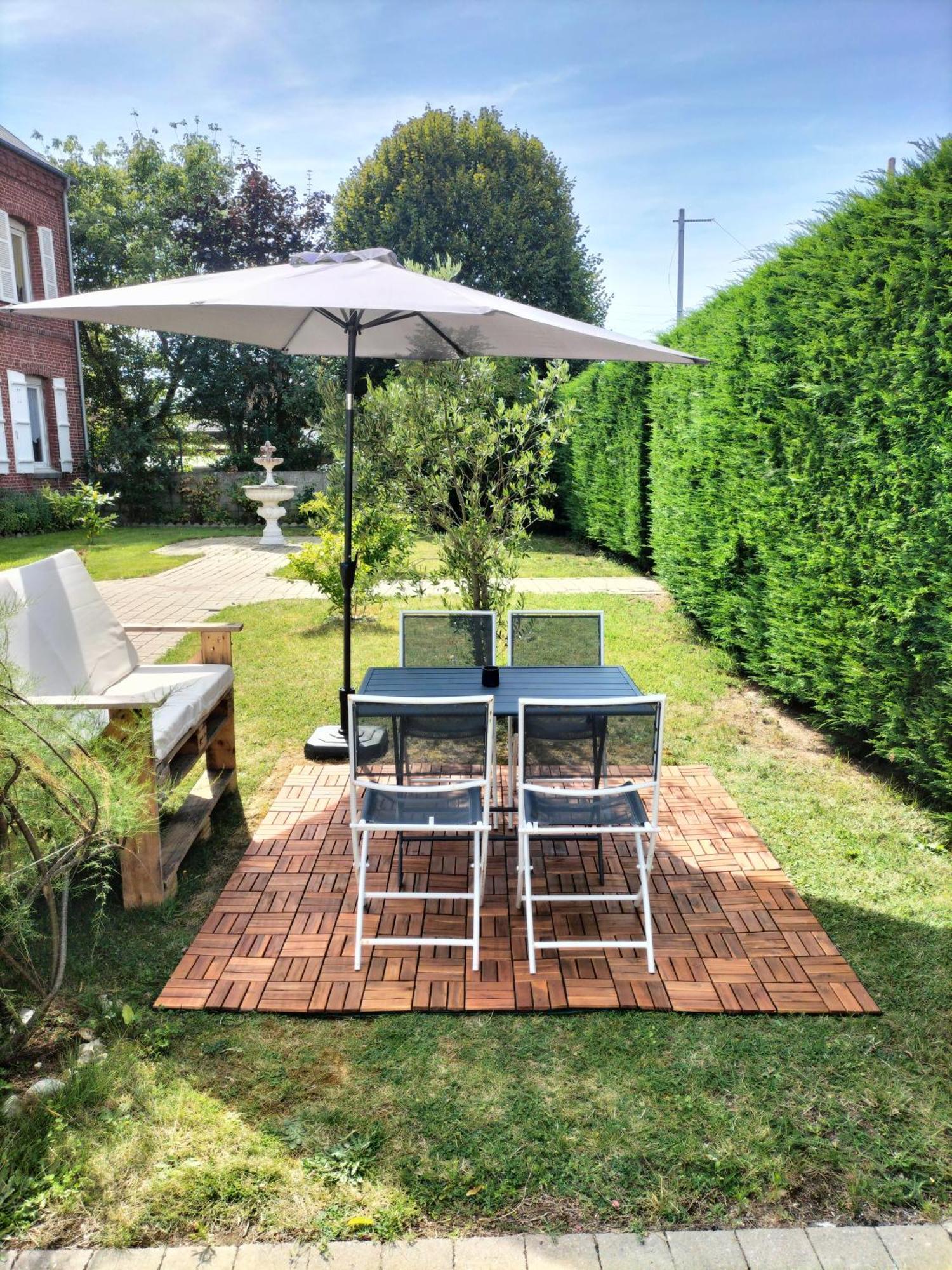 Studio Privatif Avec Jardin 4 Personnes Berck المظهر الخارجي الصورة